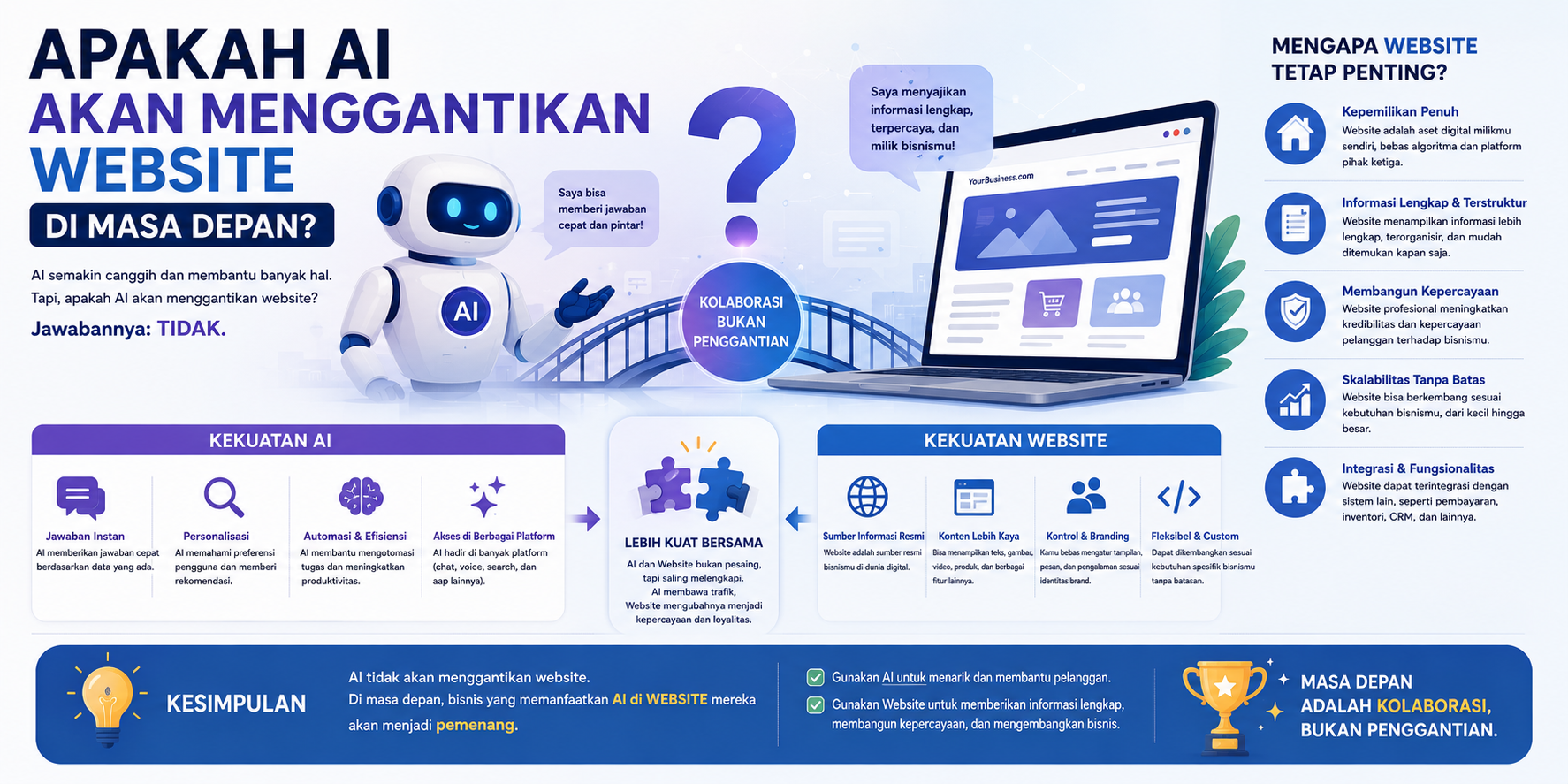 Apakah AI Akan Menggantikan Website di Masa Depan?