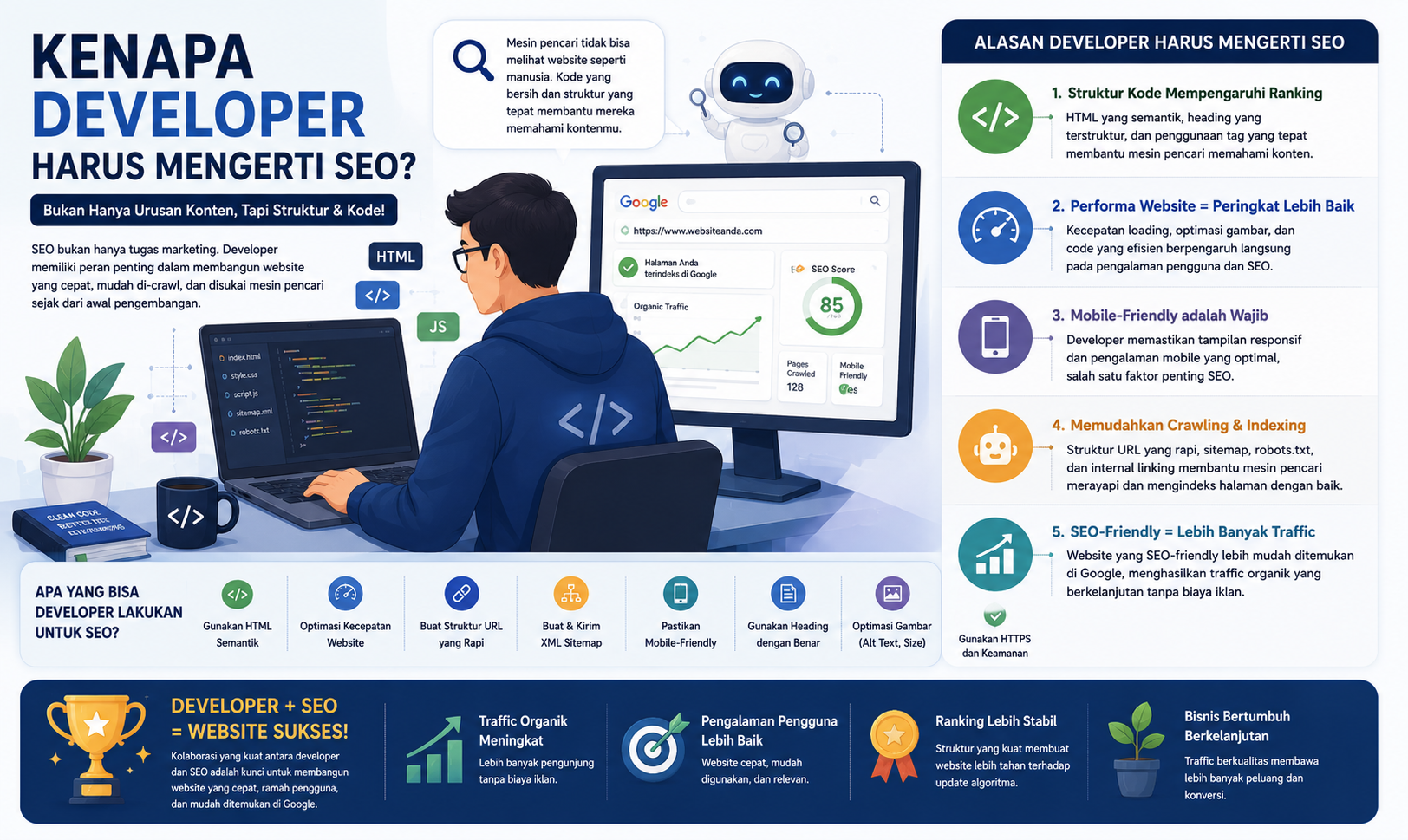 Kenapa Developer Harus Mengerti SEO